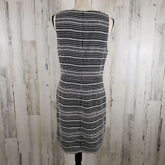 Banana Republic Sleeveless Tweed Dress Sz 10 - Picture 3 of 6